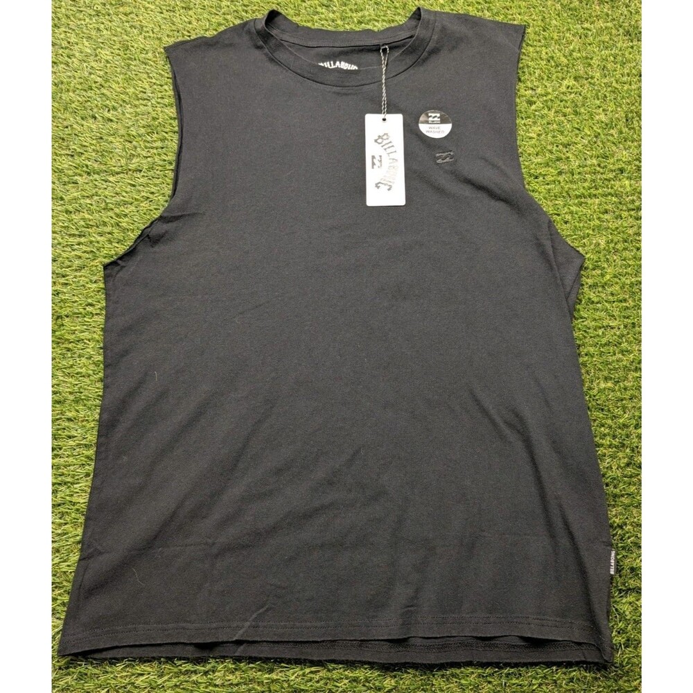 NWT Men’s Billabong Wave Washed Ripper Muscle Tank Top in Black Size Medium
